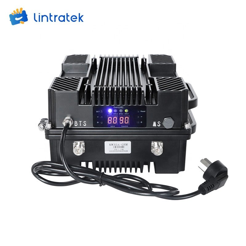 1KM 10KM Outdoor repeater 900 1800 2100 MHz Signal Repeater 2G 3G 4G 33dBm Island Booster 2W Engineering Use B1 3 B8 Amplifier